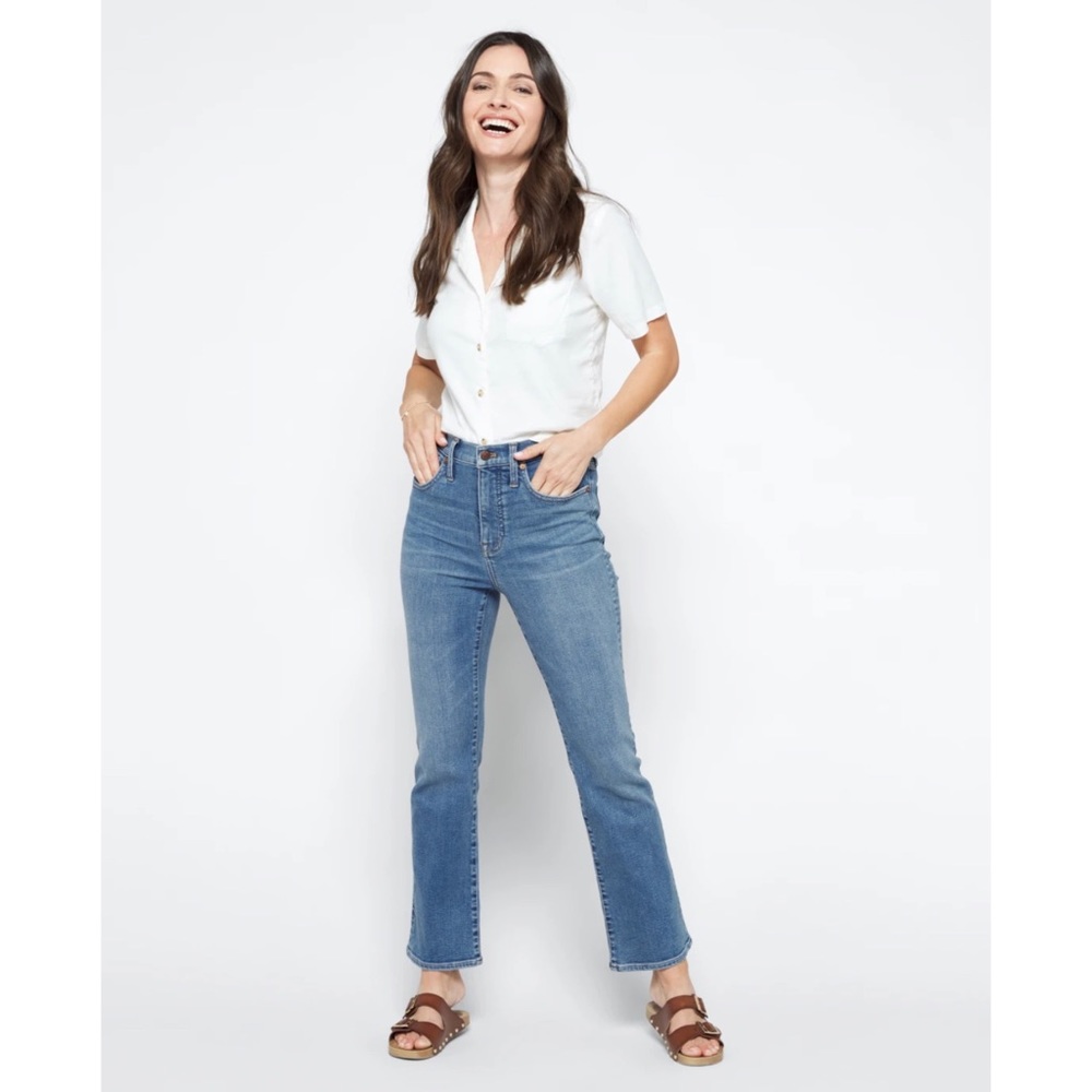 Madewell Cali Demi-Boot High Rise Jeans Size 31